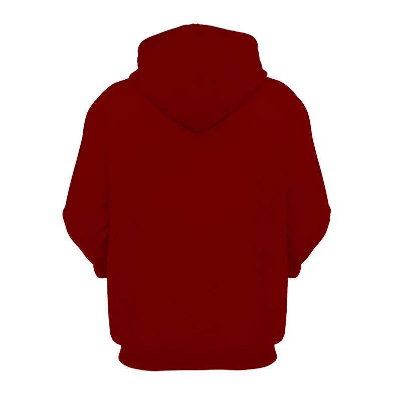 Рождественский Санта-Клаус с капюшоном, мягкий, слегка эластичный свитер с карманом-кенгуру, мужская уличная одежда на осень, идеальная идея для подарка