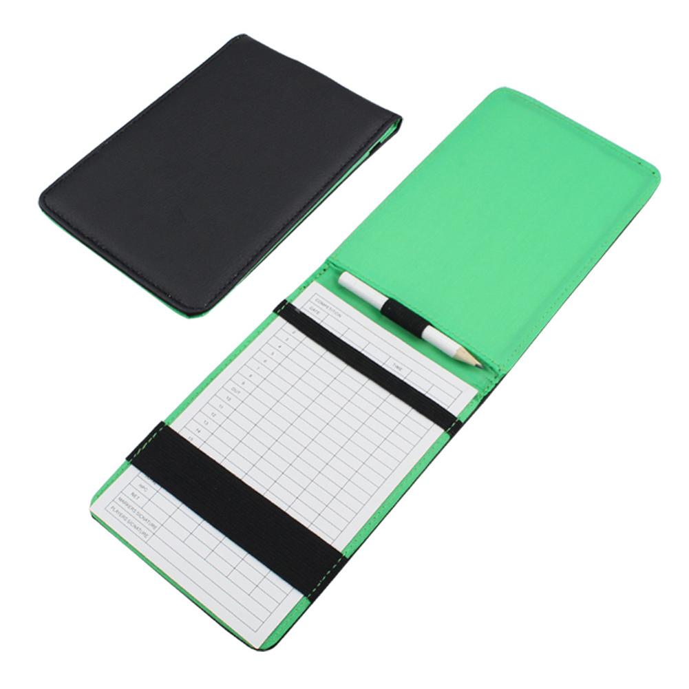 Score Keeping Book Golfs Scorebook Professional Score Recording Book Portable Golf Scorecard Book Scorebook Golf Accessories