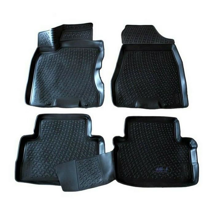 Tapis De Sol En Caoutchouc - J&J AUTOMOTIVE - Nissan X-Trail T31 - 3D - Antidérapant - Sur Mesure