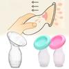 Baby Feeding Manual Breast Pump Partner Breast Collector Automatic Correction Breast Milk Silicone Pumps Maternity Products