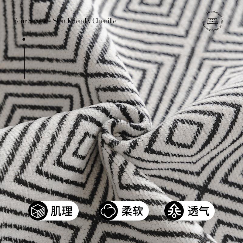 Подушка для дивана из шенилла, приятная для кожи, утолщенный чехол для дивана в гостиной, универсальный нескользящий чехол для спинки мебели, защита от пыли