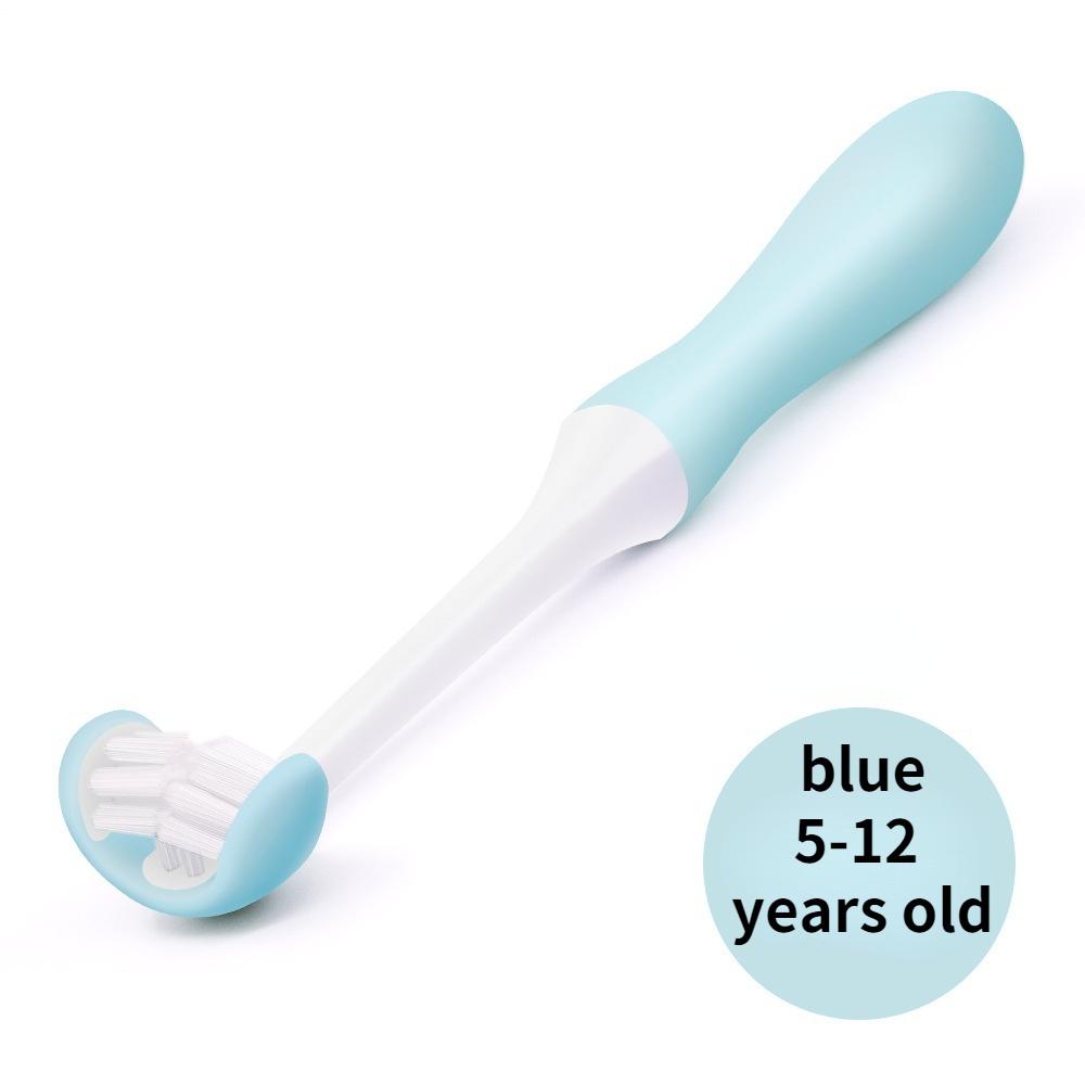 3D Детская зубная щетка Трехсторонняя U-образная упаковка 360 градусов без тупиков Зубная щетка для комплексного ухода YSL