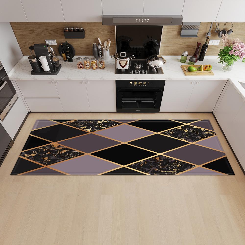 Кухонный коврик, коврик для двери, крыльца, длинный ковер для спальни, дома, балкона, ванной комнаты, нескользящий пол, ковер для гостиной