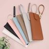 With Lanyard Glasses Storage Bag Leather Rope Sunglasses Eyeglass Bag  Outdoor
