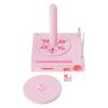 Multifunction Yarn Spool Holder Thread Bobbin Organiser Yarn Dispenser with Phone Stand and Sliding Drawer for Knitting