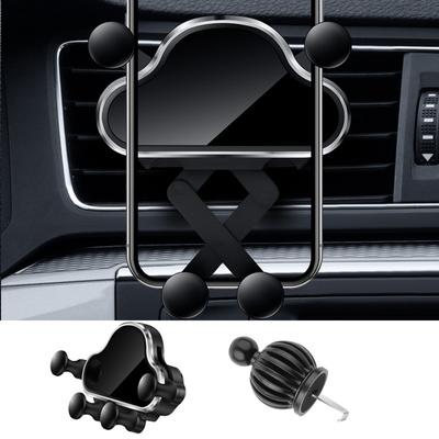 Автомобильный держатель для телефона Gravity Hook, зажим для крепления на вентиляционную решетку, подставка для сотового телефона, вращение на 360 градусов, универсальная автомобильная вентиляционная решетка