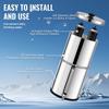 Gravity-fed Water Filter System, 2.25G 304 Stainless-Steel Countertop System, Water Filtration System, Reduces Lead and up to 99% of Chlorine, with 2