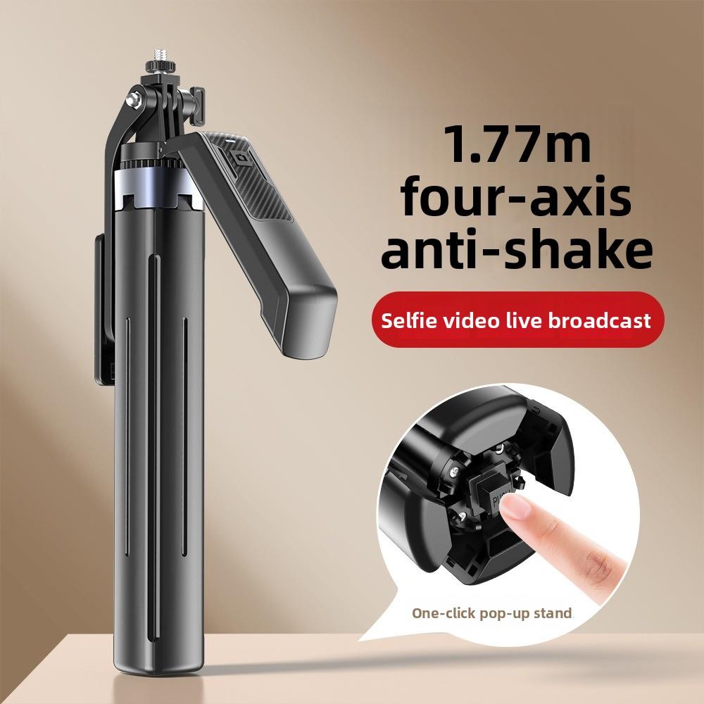 Tripod Telescopic Selfie Stick Portable Selfie Stick Stand Bluetooth Selfie Stick  Travel