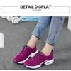 Big Size Women's Shoes Ladies Sports Fashion Casual Breathable Low Top Solid Color Running Shoes