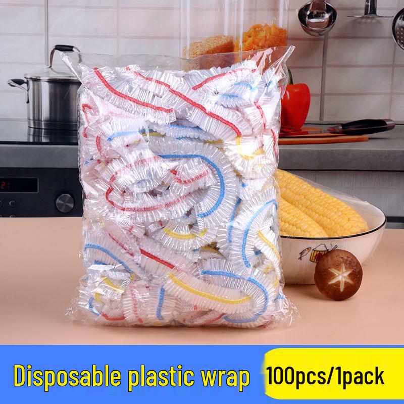 Одноразовая пищевая пленка с защитой от запаха, крышка для сохранения продуктов для мисок и тарелок