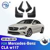 4 шт. автомобильные брызговики для Mercedes-Benz CLA w117 2014-2018 2015 2016 2017 обшивка брызговики брызговики аксессуары для брызговиков