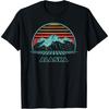 Alaska Retro Mountain Hiking 80s Style T-Shirt