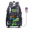 Plants vs. Zombies Backpack for Kids Boys Grades 3-6 Waterproof Lightweight Spinal Protection School Bag