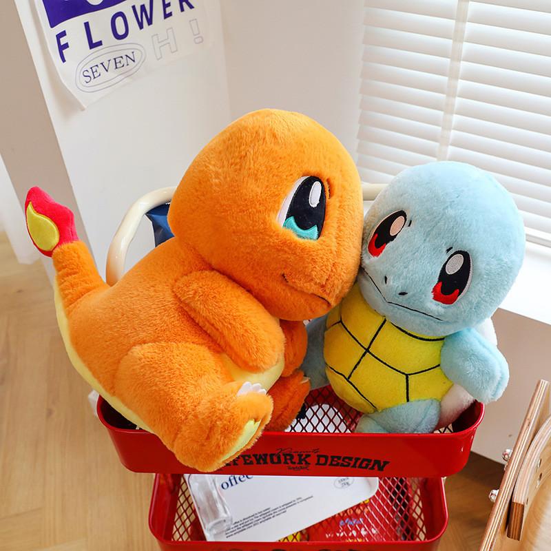 Bulbasaur Squirtle Charmander Snorlax Pikachu Plush Toy Stuffed Doll