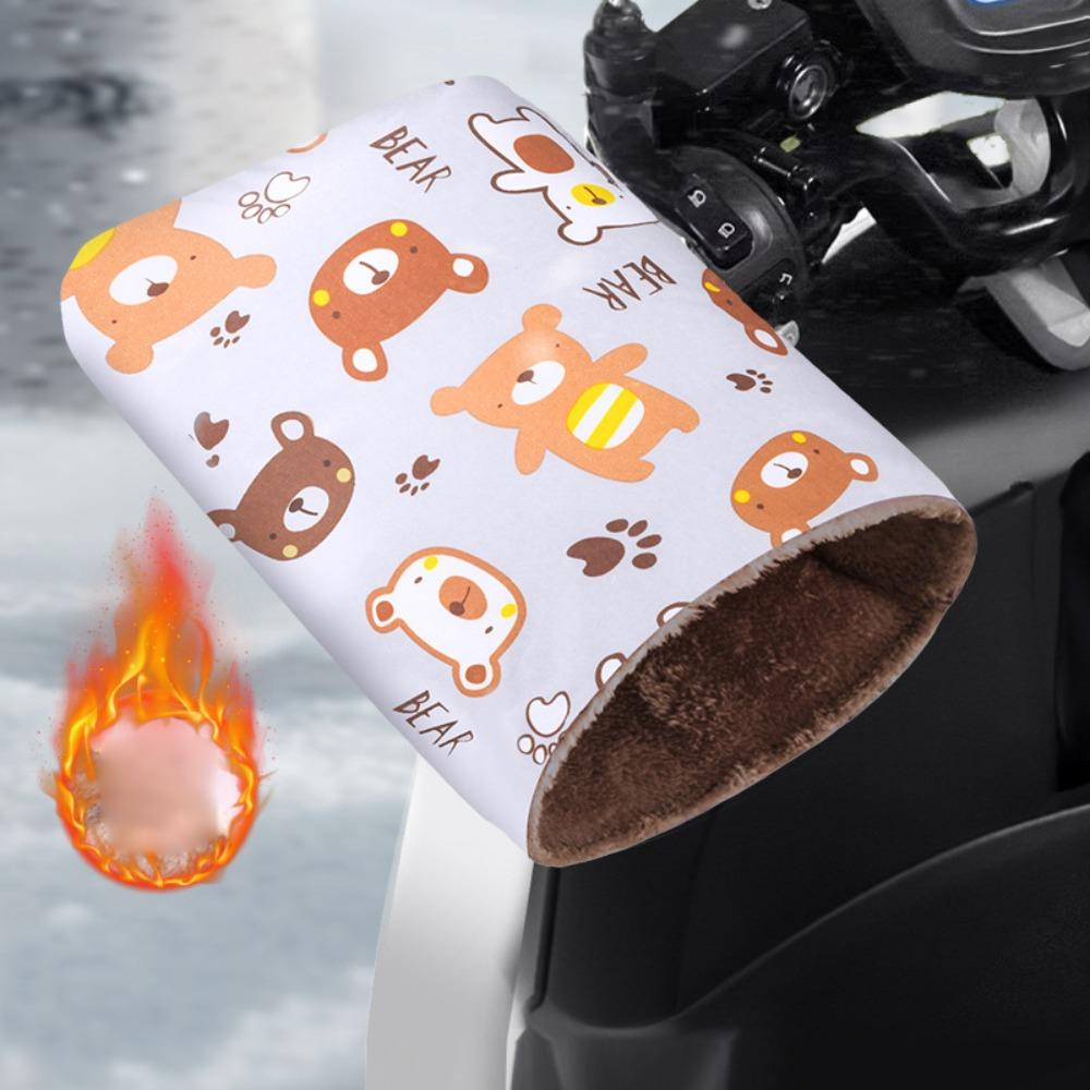 Windproof Electric Vehicle Warm Gloves Waterproof Handle Covers New Scooters Hand Guards Women Men