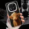 Cute Highland Cow Shockproof Phone Case for Xiaomi Redmi Note 15 14 13 12 Pro Plus 11 11S 11T 5G Cover Anti Fall Fundas