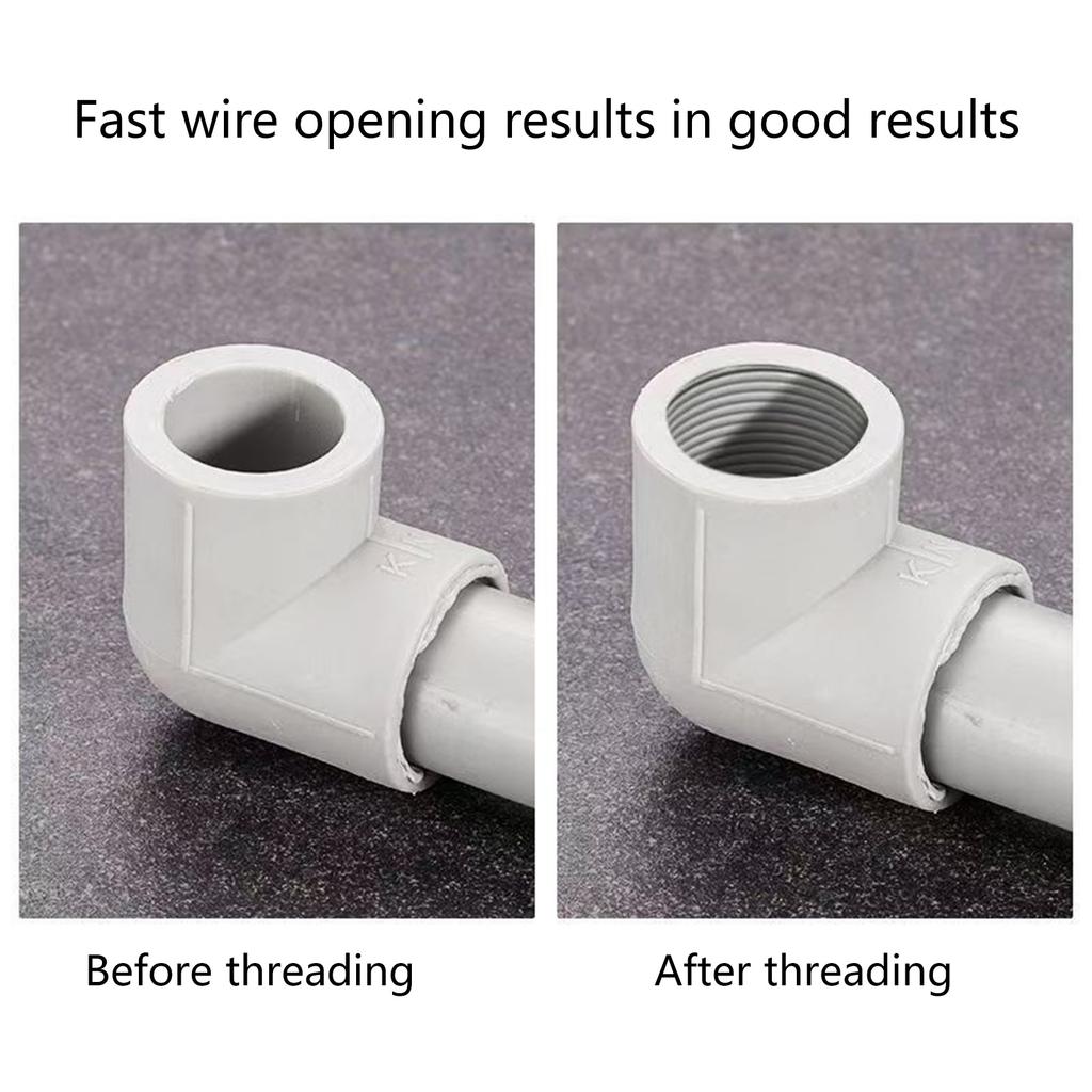 6,35 мм шестигранный адаптер для расширения водопроводной трубы, адаптер для электрической дрели для водопроводной трубы 1/2 3/4 дюйма, детали электроинструмента