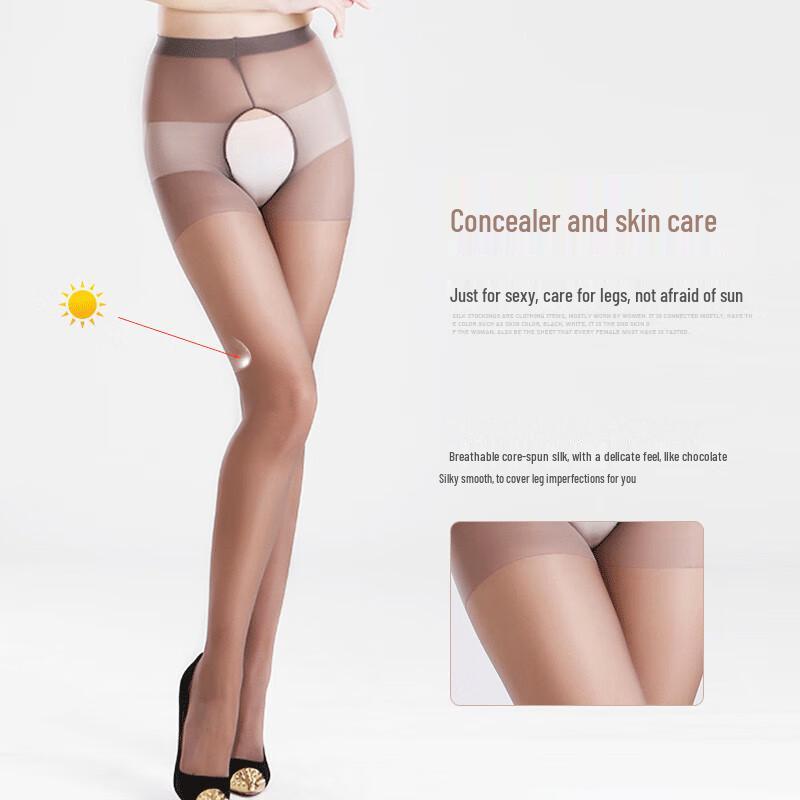 LANGSHA Женские ультратонкие колготки без ластовицы, устойчивые к зацепкам