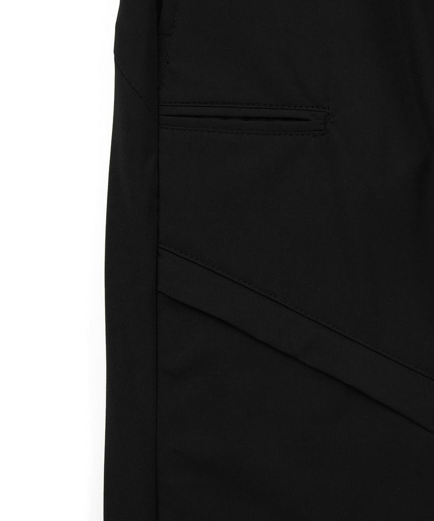 DRAW FIT [Модная Планета X Drawfit] Охлаждающие Свободные Брюки на Шнурке [Черный]