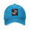 Korn Rock Band Logo Washed Denim Cap Casual Baseball Caps Adjustable Hat Summer Unisex Baseball Hats