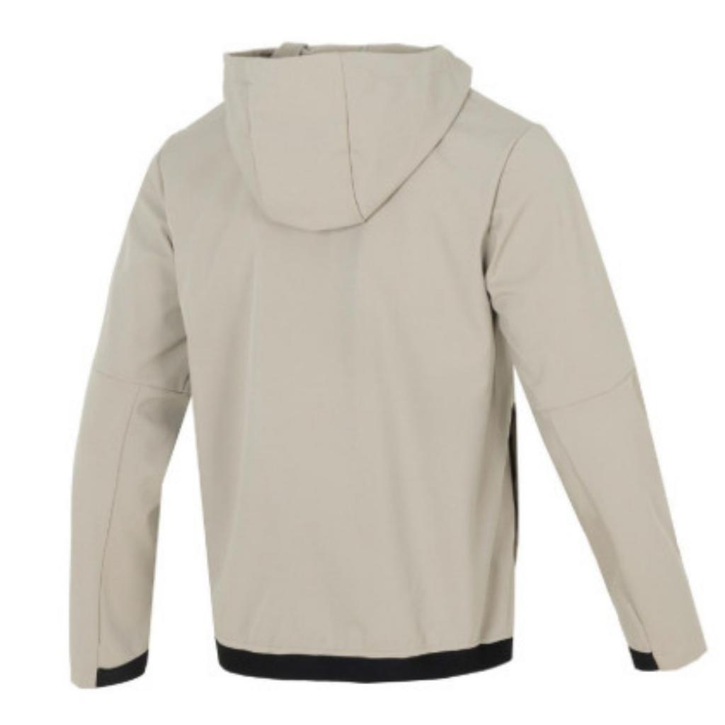 Under Armour Однотонная флисовая куртка с логотипом Удобные вязаные длинные брюки Повседневный спортивный костюм Мужской костюм Коричневый 24600408-203+24600705-203