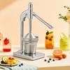 1pc Premium Stainless Steel Manual Juicer , Hand Press Lemon Squeezer , Fruit Juicer with Ergonomic Handle,