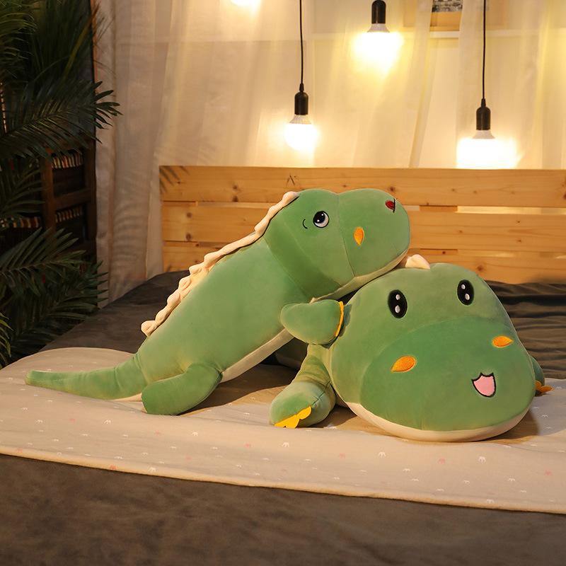 Dinosaur Plush Toy Doll Cute Bed Super Soft Sleeping Long Throw Pillow Big Doll Ragdoll