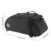Bike Rack Bag Water Repellent Cycling Bike Rear Seat Bag Bike Trunk Cargo Pack Road Bike Carrier Bag