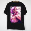 Doja Cat 'Розовые Облака Черный Хлопок Полный Размер S-5XL Унисекс Футболка