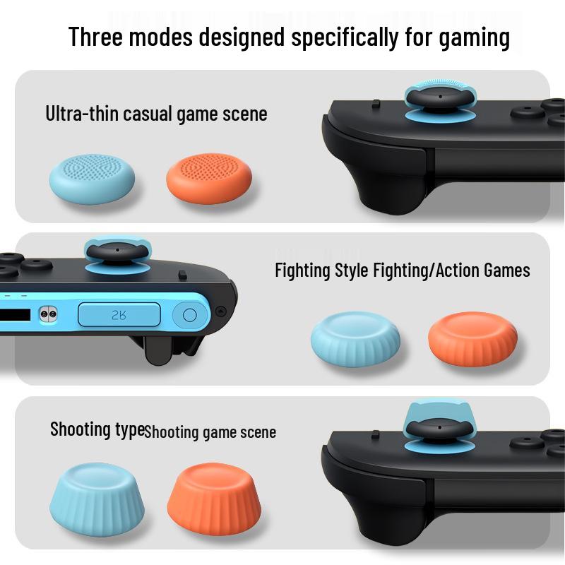 Switch 2 Game Controller Silicone Joystick Caps: Heightening, Anti-Slip Protection
