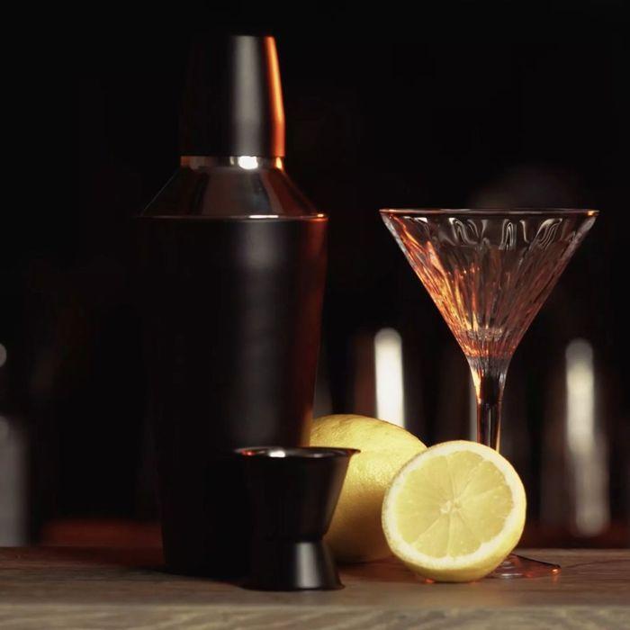 Shaker cocktails 750 ml et doseur d'alcool 4 cl - FACKELMANN - Spectre