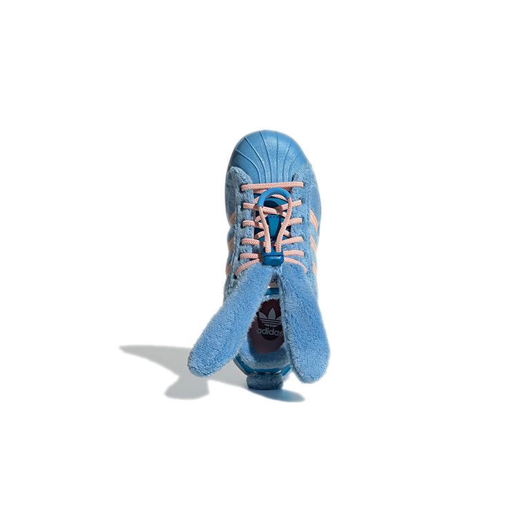 Adidas Originals Melting Sadness X Superstar 360 Удобные Дышащие Низкие Кроссовки Синий Кролик Детские Кроссовки GW6047