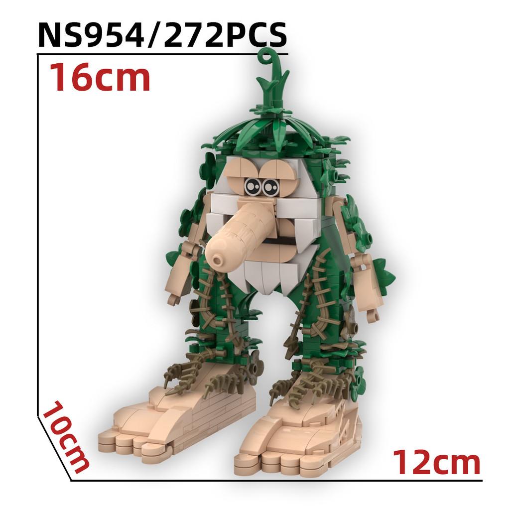 Tungtungtung Cute Sahur Cartoon Building Blocks Toy Birthday Festival Gift Kids