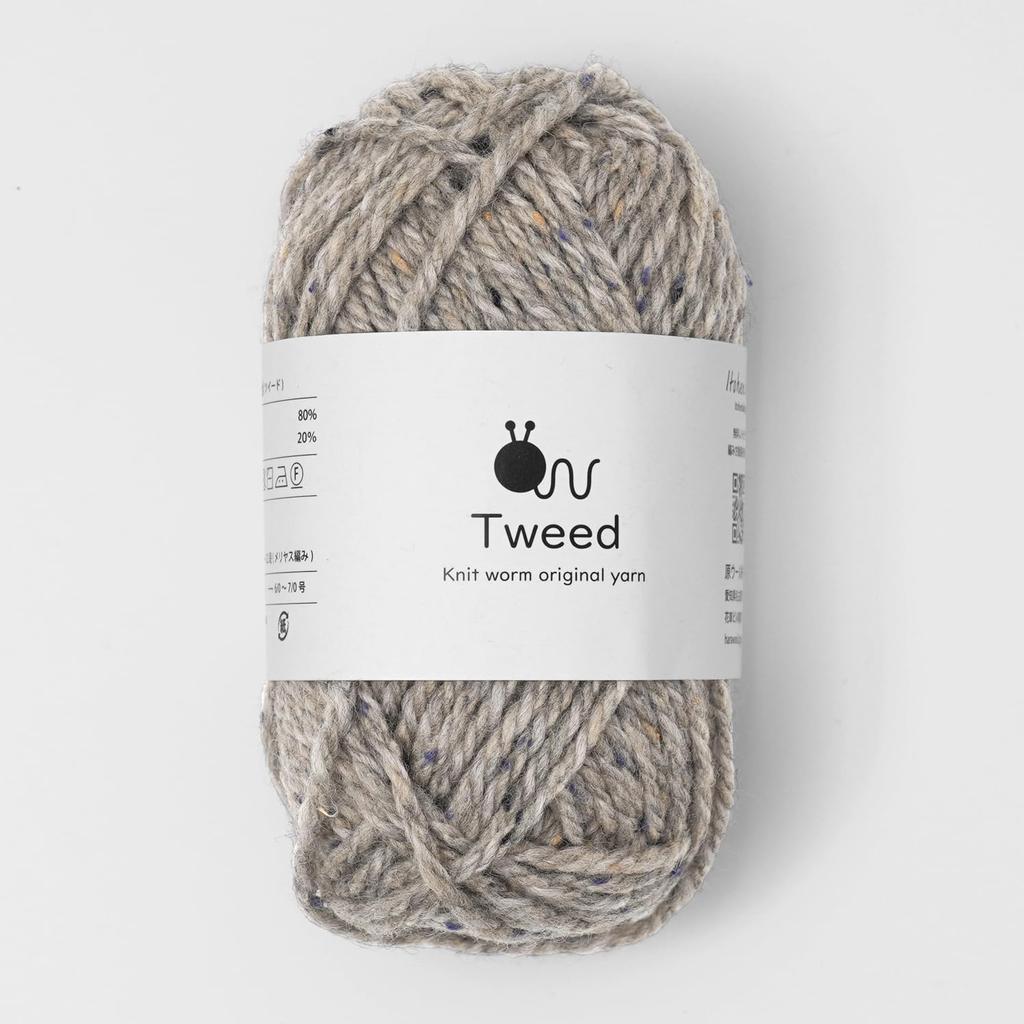 5 мотков сырой шерсти + 30 г пряжи, твид, толстая, (50m), 80% шерсть, 20% нейлон.