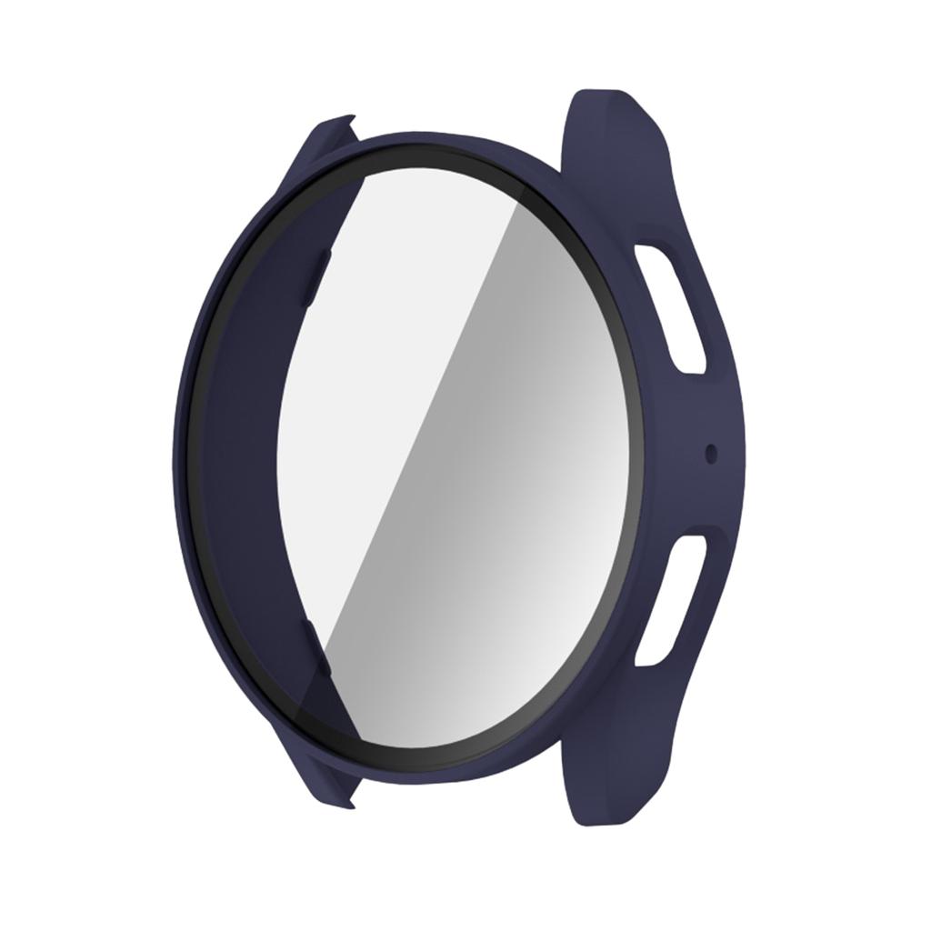 Закаленное Стекло+ Чехол-Бампер из Поликарбоната для Samsung Galaxy Watch4 5 6 7 44мм 40мм Полное Покрытие Защитный Бампер Чехол Аксессуары для Galaxy Watch7