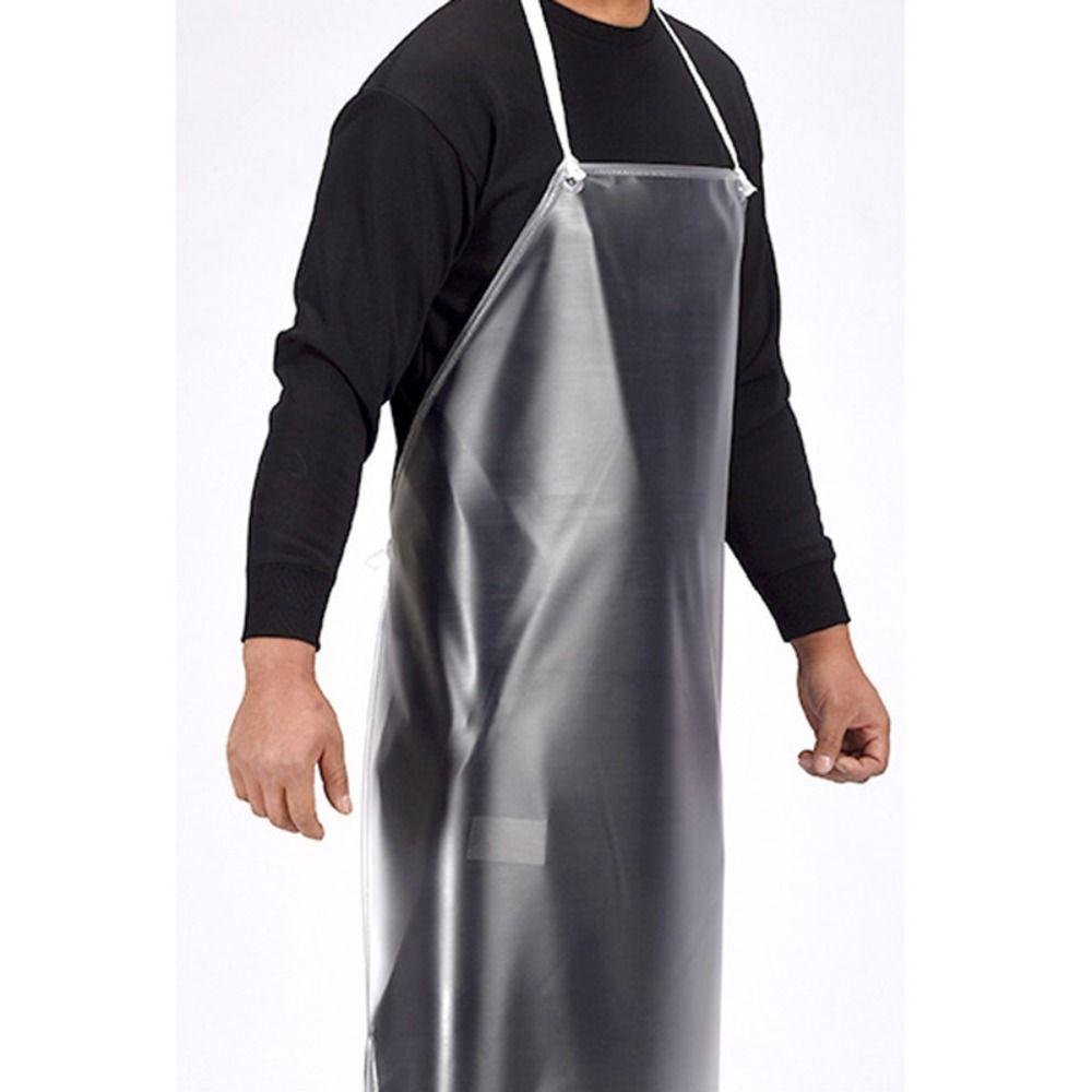 Adjustable PVC Apron Anti-fouling Waterproof Apron Cooking Accessories Transparent Apron Woman/Man