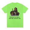 Retro Halsin Bigfoot Haqiqiy Grafik Futbolka Astarion Baldurs Gate 3 Fan Gamer Futbolkalari Y2k Erkaklar Gotik Kiyimi Katta O'lchamdagi Futbolkalar