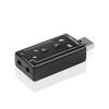 Новейший 7.1-канальный USB 2.0 3D-адаптер звуковой карты с микрофоном и динамиком