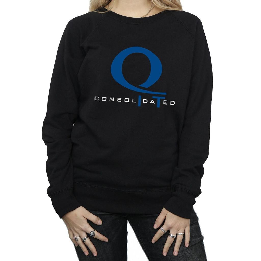 DC Comics Womens/Ladies Arrow Queen Consolidated Logo Sweatshirt