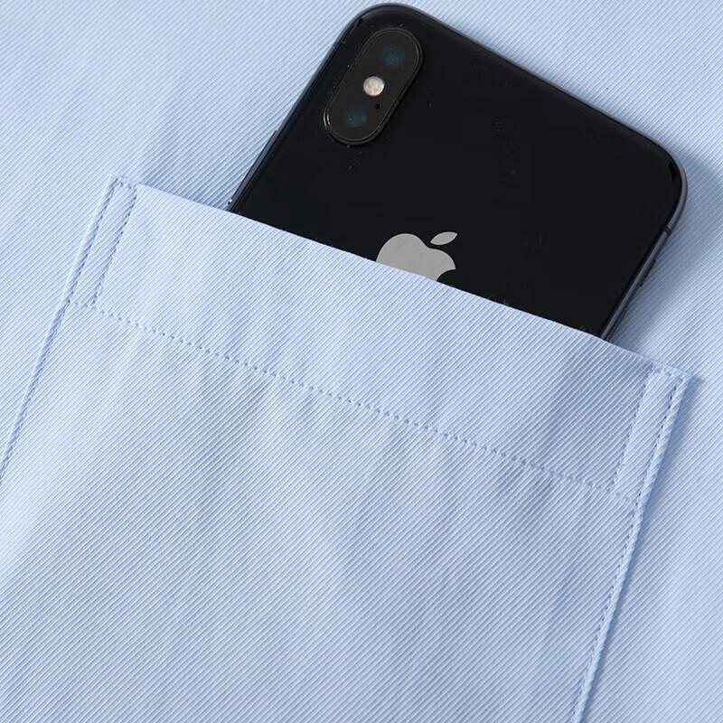Мужская теплая рубашка с длинным рукавом в стиле business casual