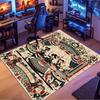 Vintage Circus Lolita Girl Non-Slip Area Rug, Floor Carpet for Bedroom Living Room