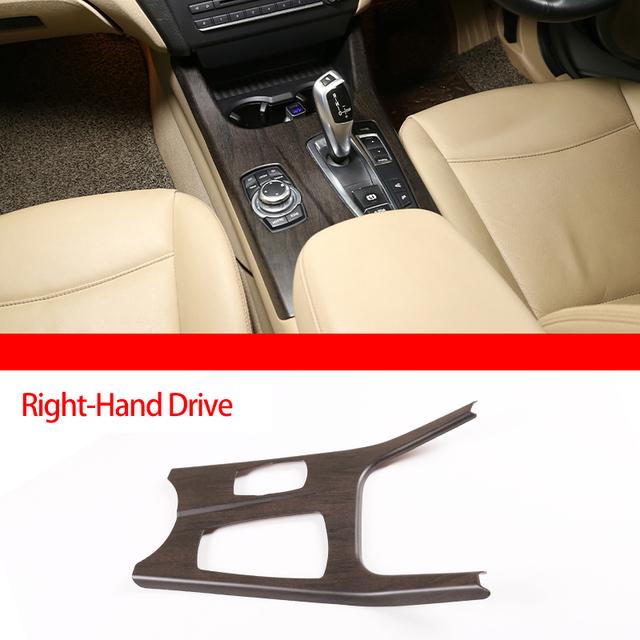 RHD и LHD стайлинг автомобиля, центральная консоль, панель переключения передач, декоративная наклейка, отделка для BMW X3 F25 X4 F26 2011-2017, интерьер