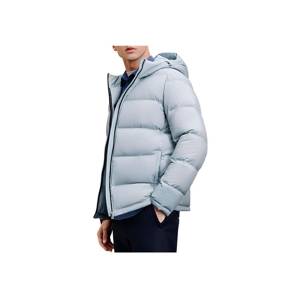 Fila Business Casual Simple Warm Long Sleeve Down Jacket Men Outerwear Gel-Grey F11M242908F-GY