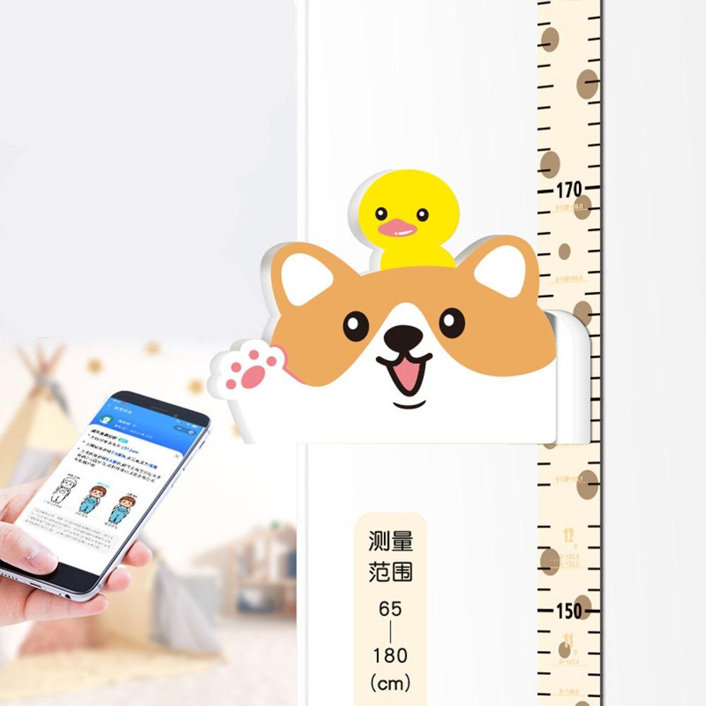 Self-adhesive Height Measuring Ruler Movable Magnetic Wall Sticker for Children
