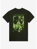 Футболка O Negative Green Faces Grid была перепечатана на новой футболке. Футболка Unisex