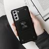 KickStand Ring Case for Samsung Galaxy S23 FE, Black + 9H Glass