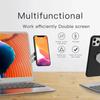 Magnetic Laptop Phone Holder Computer Monitor Side Cell Phone Slim& Foldable For iPhone 14/13/12 Series Case and All Phone