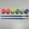 1set of 6pcs+Brushes – разноцветный