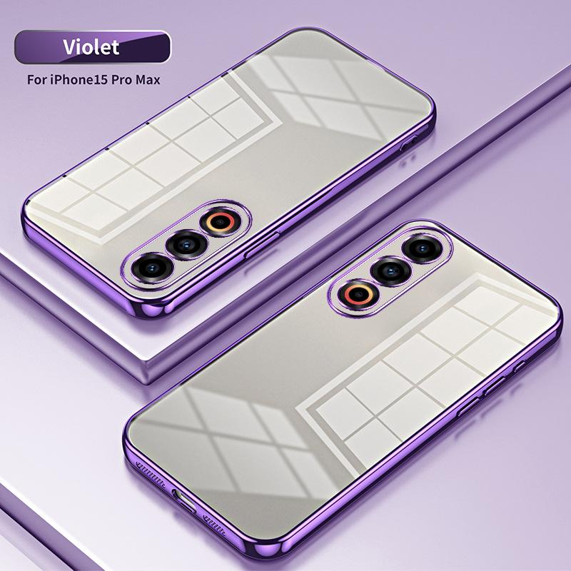 Подходит для Meizu 21 гальванический блестящий чехол для мобильного телефона Meizu 20Pro прозрачный Meizu 20 противоударный роскошный защитный чехол