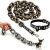 Lightweight Fake Chain Leash Funny Photo Prop Leash Novelty Dog Leash Prop  Puppy Walking